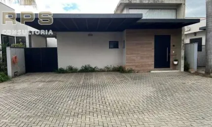 Casa térrea no reserva jacarandá em atibaia, 3 suítes, armários planejados em todos os cômodos, despensa, lavanderia coberta, quintal com ofurô