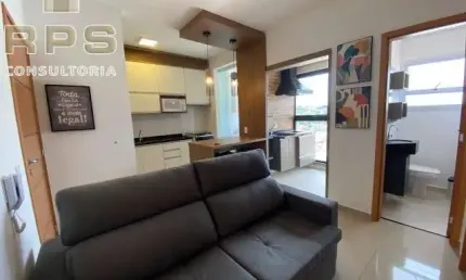 Apartamento à Venda Atibaia, Mobiliado - Comprar apartamento com  01 suite , sala de estar , banheiro , cozinha americana , lavanderia e 01 vaga
