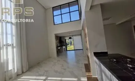 Casa térrea, com 4 suítes, mezanino com uma vista linda, para locação no Palavra da Vida! Com vista para o lago dourado.