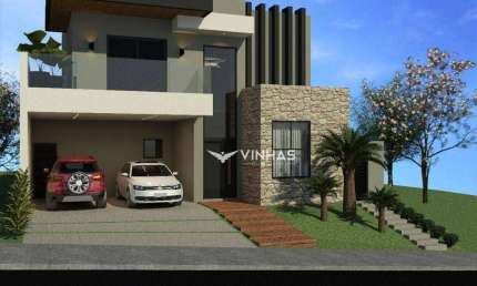 Sobrado com 3 dormitórios à venda, 214 m² por R$ 1.620.000,00 - Residencial Terras Do Vale - Caçapava/SP