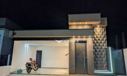 Casa com 3 dormitórios à venda, 140 m² por R$ 1.000.000,00 - Residencial Malibu - Caçapava/SP