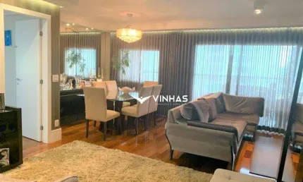 Apartamento para alugar, 142 m² por r$ 8.562,00/mês - jardim aquarius - são josé dos campos/sp