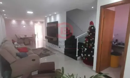 Sobrado 3 suites e 3 vagas de garagem - Cidade Patriarca