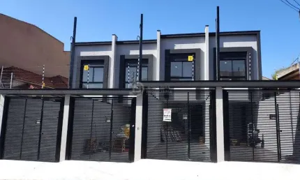 Sobrado frontal com 2 suites e 2 vagas a venda na vila granada, 87mts