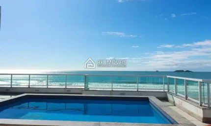 Cobertura pé na areia com vista deslumbrante para o mar – Ingleses Norte, Florianópolis