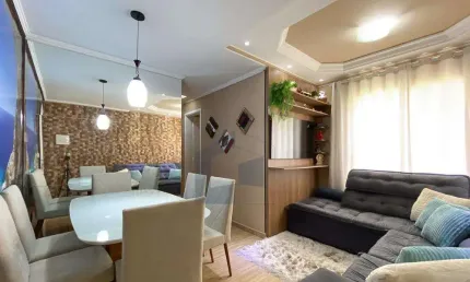 Apartamento para Venda em Suzano, Vila Urupês, 2 dormitórios, 1 banheiro, 1 vaga