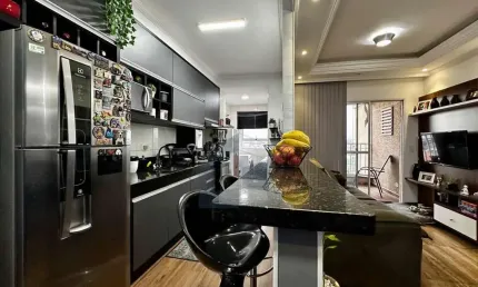 Apartamento para Venda em Suzano, Vila Urupês, 2 dormitórios, 1 suíte, 1 banheiro, 1 vaga