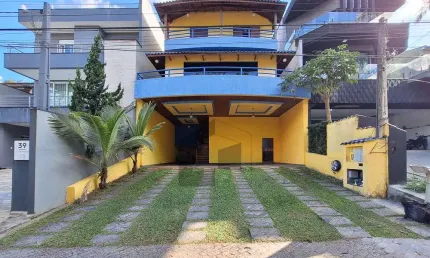 Casa em Condomínio para Venda em Mogi das Cruzes, Cidade Parquelandia, 5 dormitórios, 2 suítes, 5 banheiros, 10 vagas
