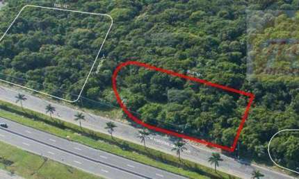 Terreno à venda, 2941 m² por R$ 8.185.359,60 - Mirim - Praia Grande/SP