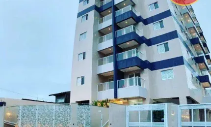 Apartamento com 2 quartos à venda, 56 m² por R$ 326.900 - Mirim - Praia Grande/SP