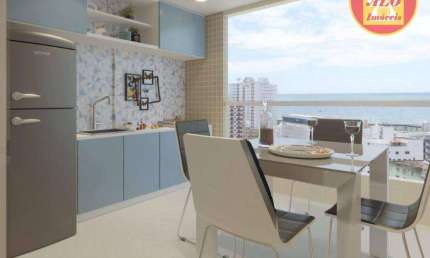 Apartamento à venda, 81 m² por R$ 515.880,00 - Vila Assunção - Praia Grande/SP