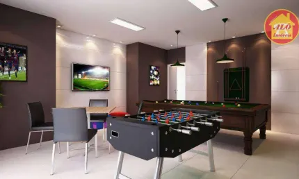 Apartamento com 2 dormitórios à venda, 63 m² por R$ 481.708,81 - Tupi - Praia Grande/SP