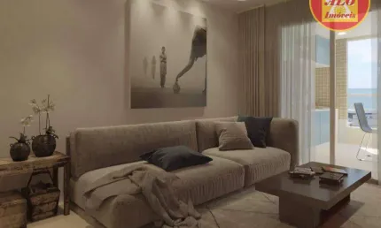 Apartamento à venda, 51 m² por R$ 415.980,00 - Vila Assunção - Praia Grande/SP
