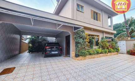 Sobrado à venda, 276 m² por R$ 1.800.000,00 - Canto do Forte - Praia Grande/SP