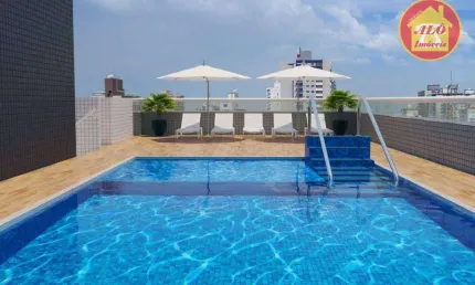 Apartamento garden à venda, 55 m² por r$ 330.691,80 - guilhermina - praia grande/sp