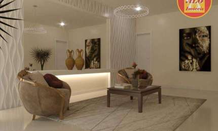Apartamento à venda, 95 m² por R$ 599.985,00 - Vila Assunção - Praia Grande/SP