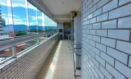 Apartamento com 3 quartos à venda, 102 m² por R$ 590.000 - Vila Guilhermina - Praia Grande/SP