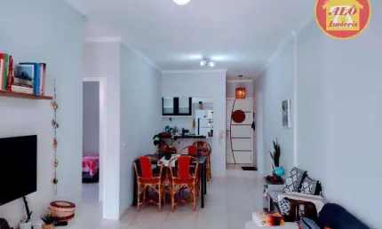 Apartamento à venda, 72 m² por R$ 460.000,00 - Canto do Forte - Praia Grande/SP