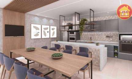 Apartamento à venda, 115 m² por R$ 560.000,00 - Ocian - Praia Grande/SP