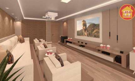 Apartamento à venda, 80 m² por R$ 390.000,00 - Ocian - Praia Grande/SP