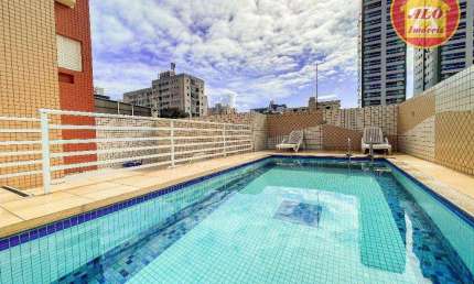 Apartamento com 3 dormitórios à venda, 78 m² por R$ 590.000,00 - Canto do Forte - Praia Grande/SP