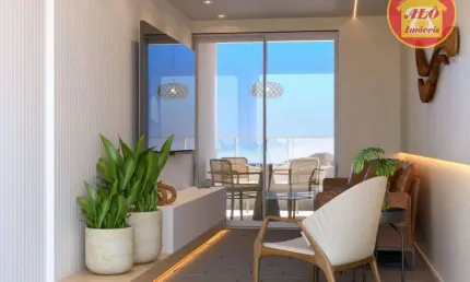 Apartamento à venda, 101 m² por R$ 690.000,00 - Canto do Forte - Praia Grande/SP