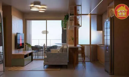 Apartamento à venda, 95 m² por R$ 550.000,00 - Canto do Forte - Praia Grande/SP