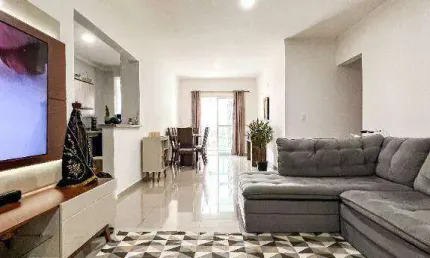 Apartamento com 2 quartos à venda, 99 m² por R$ 610.000 - Vila Caiçara - Praia Grande/SP