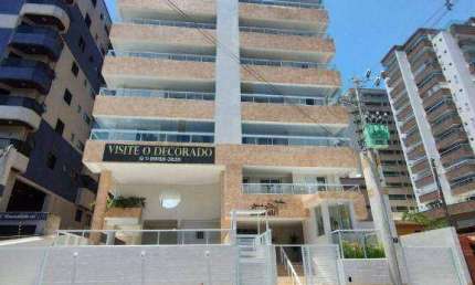 Apartamento com 2 quartos  à venda, 67 m² por R$ 420.000 - Vila Caiçara - Praia Grande/SP