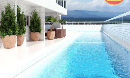 Apartamento com 2 dormitórios à venda, 79 m² por R$ 530.000,00 - Aviação - Praia Grande/SP
