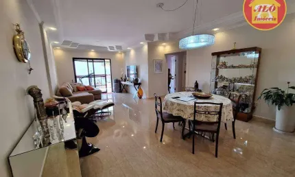 Apartamento com 2 quartos à venda, 149 m² por R$ 589.000 - Vila Guilhermina - Praia Grande/SP