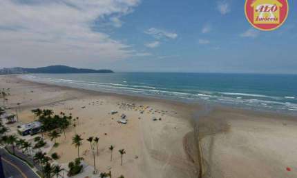 Apartamento com 3 quartos à venda, 149 m² por R$ 899.000 - Vila Guilhermina - Praia Grande/SP
