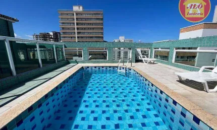 Apartamento com 1 quarto à venda, 32 m² por R$ 285.000 - Boqueirão - Praia Grande/SP