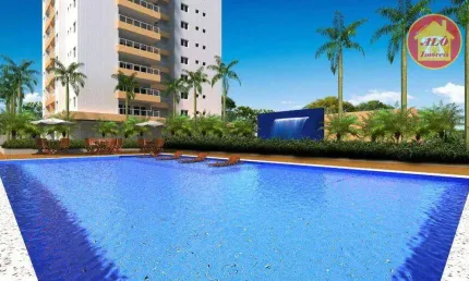 Apartamento com 3 dormitórios à venda, 105 m² por R$ 966.000,00 - Vila Alzira - Guarujá/SP