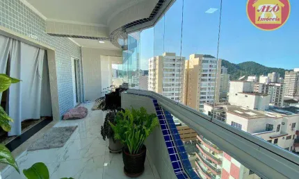 Apartamento com 3 quartos à venda, 315 m² por r$ 3.000.000 - canto do forte - praia grande/sp