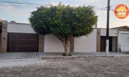 Casa com 4 quartos à venda, 162 m² por R$ 900.000 - Caiçara - Praia Grande/SP