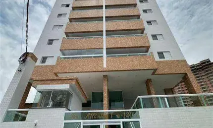 Apartamento com 2 quartos à venda, 77 m² por R$ 398.000 - Vila Guilhermina - Praia Grande/SP