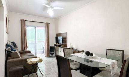 Apartamento com 1 quarto  à venda, 50 m² por R$ 297.000 - Ocian - Praia Grande/SP