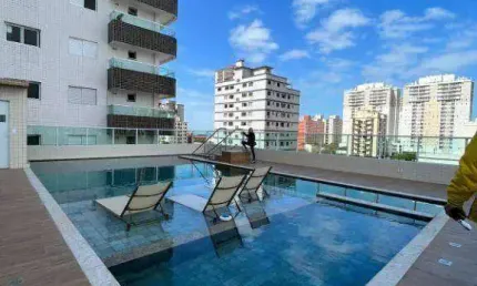 Apartamento com 2 quartos  à venda, 69 m² por r$ 400.000 - tupi - praia grande/sp