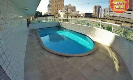 Apartamento com 2 quartos  à venda, 89 m² por r$ 467.000 - aviação - praia grande/sp