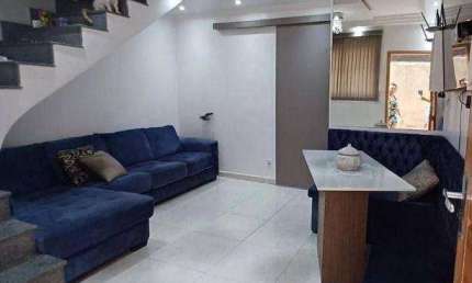 Sobrado com 2 quartos  à venda, 65 m² por R$ 310.000 - Parque São Vicente - São Vicente/SP
