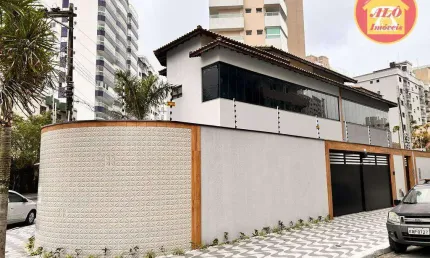 Sobrado com 3 quartos à venda, 185 m² por R$ 1.350.000 - Vila Caiçara - Praia Grande/SP
