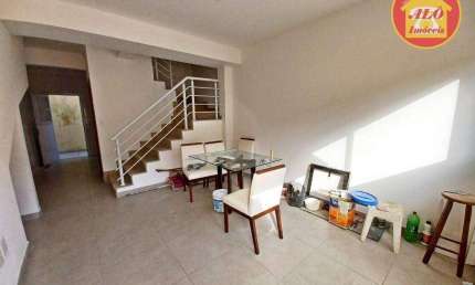 Sobrado à venda, 67 m² por R$ 330.000,00 - Tude Bastos (Sítio do Campo) - Praia Grande/SP