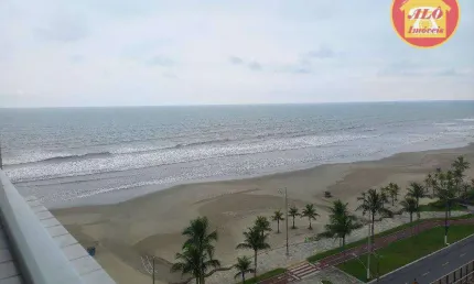 Apartamento vista mar com 2 quartos à venda, 77 m² por R$ 545.000 - Balneário Flórida - Praia Grande/SP