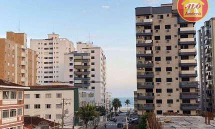 Cobertura com 3 quartos para alugar, 264 m² por R$ 4.000/mês - Vila Tupi - Praia Grande/SP