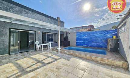 Casa com 3 quartos à venda por R$ 785.000 - Solemar - Praia Grande/SP