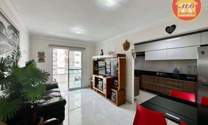 Apartamento com 2 quartos à venda, 85 m² por R$ 669.000 - Caiçara - Praia Grande/SP