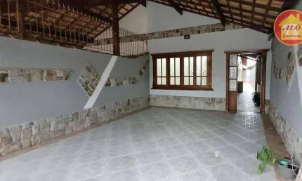 Casa com 3 quartos à venda, 123 m² por R$ 540.000 - Maracanã - Praia Grande/SP