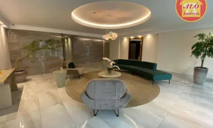Apartamento com 3 quartos à venda, 133 m² por R$ 1.300.845 - Canto do Forte - Praia Grande/SP