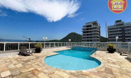 Apartamento duplex com 3 quartos à venda, 183 m² por r$ 1.400.000 - canto do forte - praia grande/sp